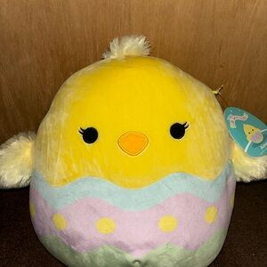 🐥 Squishmallows Aimee Yellow Chick! So cute! 12” NWT